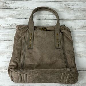 MATT & NATT FAUX SUEDE shoulder BAG PURSE